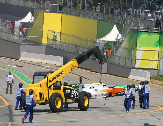 GP Brasile, Force India: Sutil 12mo e incidente per Liuzzi