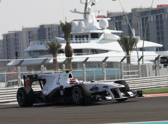 Sauber fuori dai punti ad Abu Dhabi