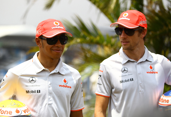 Hamilton: “Ho incoraggiato la McLaren ad ingaggiare Button”