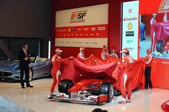 Ferrari 2011 a fine Gennaio