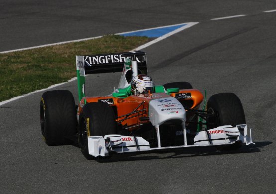 Force India: Debutto in pista per la VJM04 a Jerez