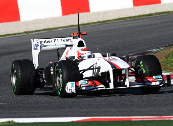 Sauber: Kobayashi soddisfatto del lavoro svolto nella seconda giornata a Barcellona