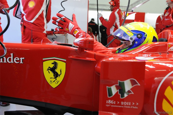 Ferrari: conclusi i test di Valencia con 80 giri per Massa