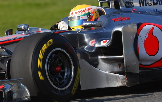 La McLaren sta provando gli scarichi all’anteriore