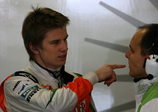 Force India: prima giornata a Barcellona con Hulkenberg e di Resta