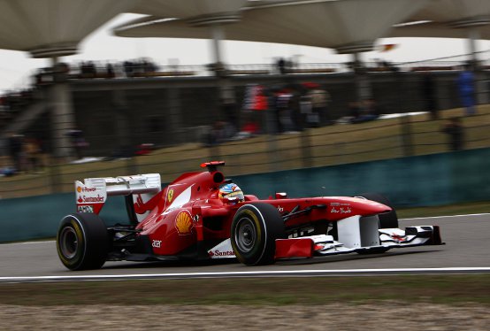 Ferrari: Terza fila in Cina