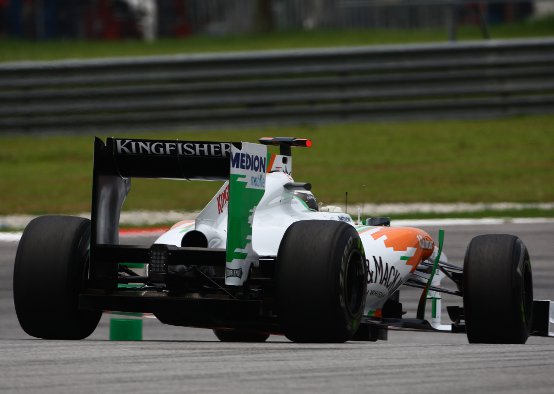 Force India: Soddisfatto di Resta, deluso Sutil dopo le qualifiche di Sepang