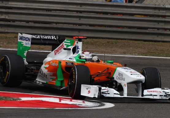 Prove libere GP Cina, Force India: Giornata positiva per Sutil, negativa per di Resta