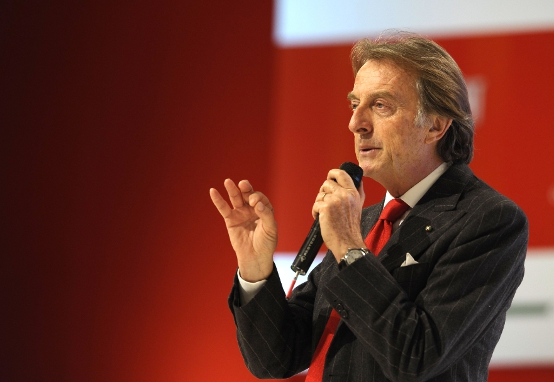 Montezemolo: “Sono sposato con la Ferrari”