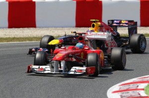 Ferrari: Donner und Blitz nach Barcelona