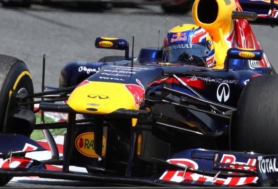 Webber solo quarto a Barcellona nonostante la pole
