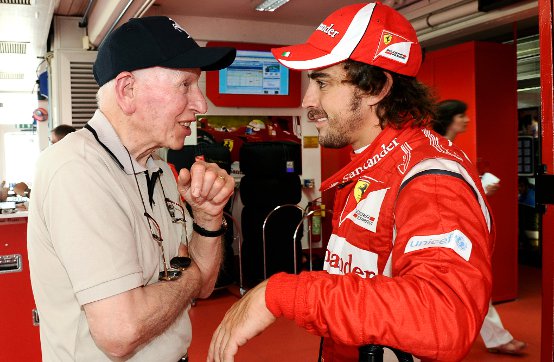 Ferrari: John Surtees in visita a Maranello