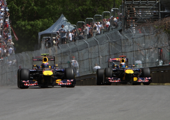 Red Bull, Vettel scherza sul rinnovo di Webber