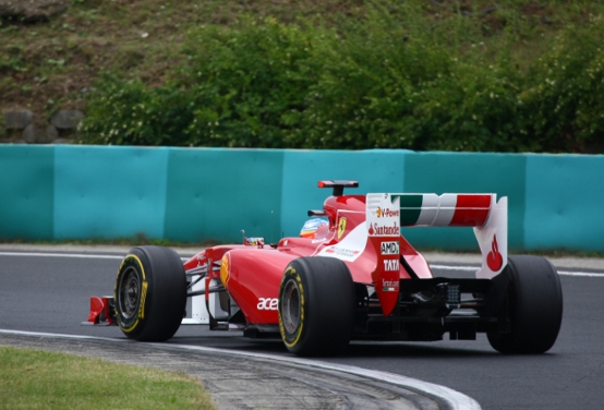 Ferrari, tanti giri per Alonso e Massa all’Hungaroring