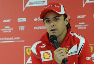 Ferrari, Massa: “Non credo che avremo un venerdì facile questo weekend guardando il meteo!”