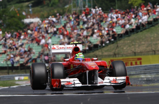 Ferrari, Massa quarto davanti ad Alonso in qualifica a Budapest