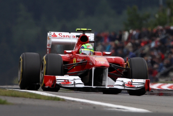 Massa: “Ferrari, un buon venerdì al Nurburgring”