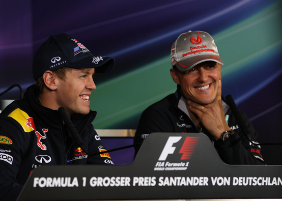 Vettel: “E’ difficile battere i record di Schumacher”