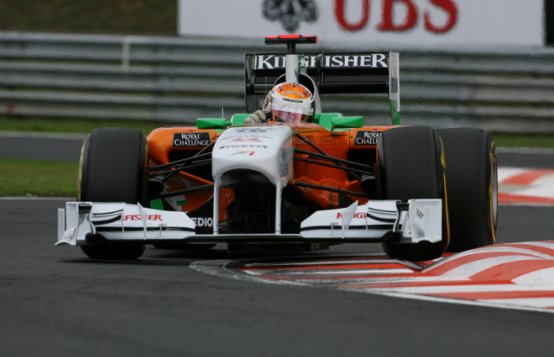 Force India in buona forma anche in Ungheria