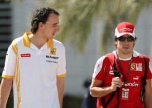 Alonso: “Kubica si metterà alle spalle questo brutto incidente molto in fretta”