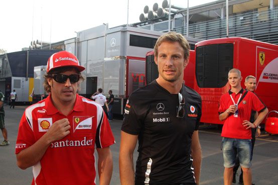 Ferrari, accordo con Button per il 2013?