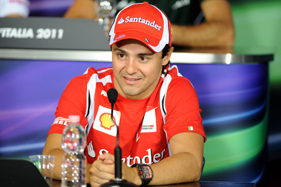 Massa: „Ferrari, zusätzliche Energie von den italienischen Fans“
