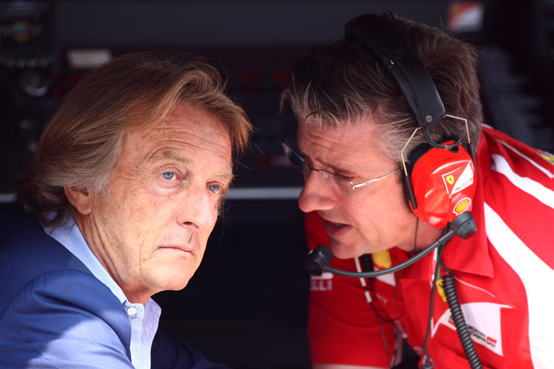 Montezemolo: “Nessun cambiamento al management Ferrari”