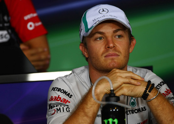 Nico Rosberg vorrebbe che Schumacher rimanesse in Mercedes oltre il 2012