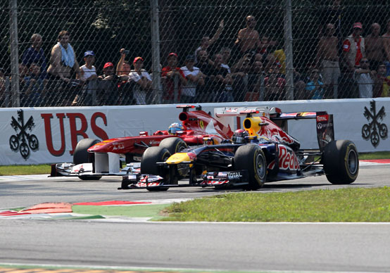 Vettel: “La difesa di Alonso a Monza è stata un pò al limite”