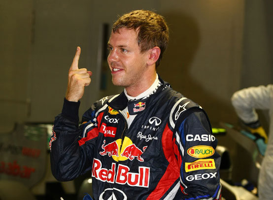 Vettel: “Red Bull, una qualifica perfetta”