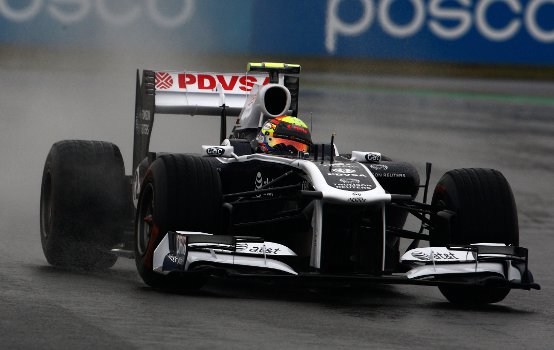 Williams, Maldonado: “La pista mi piace ma oggi è stato davvero difficile con la pioggia”