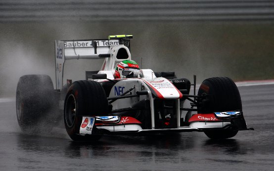 Sauber: Perez e Kobayashi ostacoltati dalla pioggia in Corea