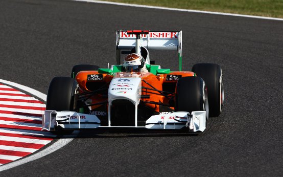 Force India: Sutil e Di Resta conquistano la sesta fila della griglia di partenza in Giappone