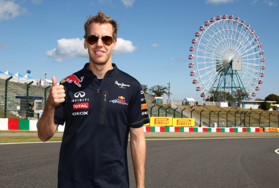 Red Bull, Vettel: “Sono concentrato su questa gara in Giappone e non penso al titolo”