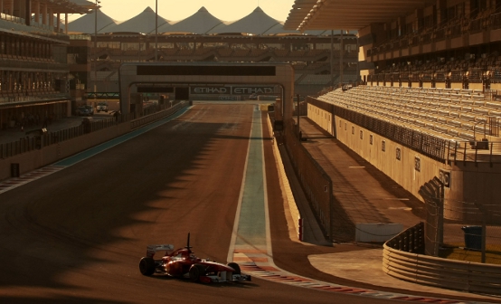 Ferrari: Conclusi i test ad Abu Dhabi. Prove di gomme per Bianchi