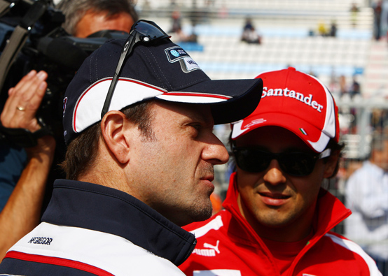 Massa: “Non posso vedere Barrichello in questo modo, pagando per rimanere in F1”