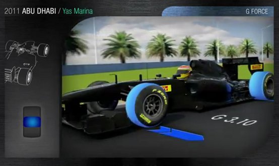 Pirelli Video 3D: Il circuito di Yas Marina dal punto di vista degli pneumatici