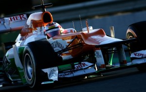 Sahara Force India: Bianchi e Di Resta in azione a Jerez