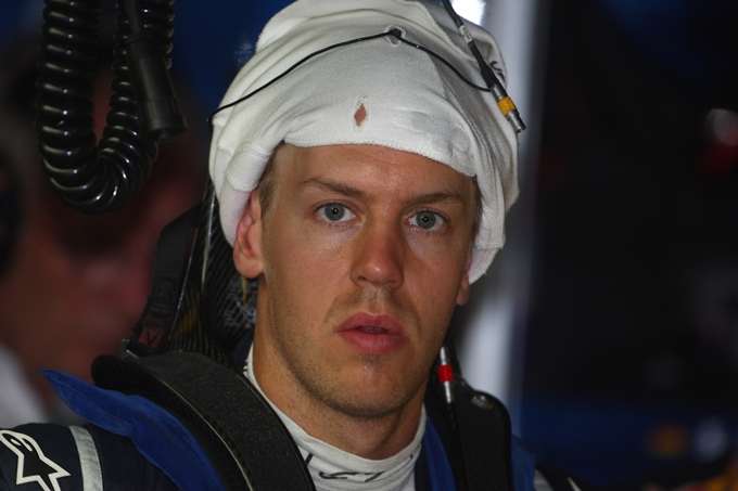 Sebastian Vettel in Ferrari nel 2014