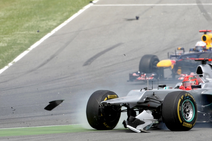 Vettel difende Schumi: “Solo un incidente di gara”
