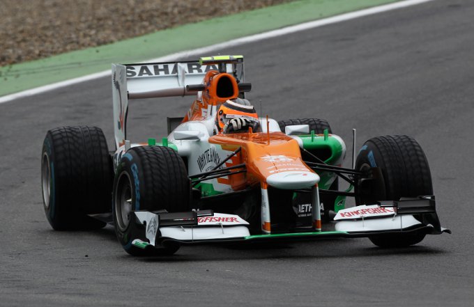 Force India, Hulkenberg: “Un altro venerdi difficile a causa delle condizioni meteo”