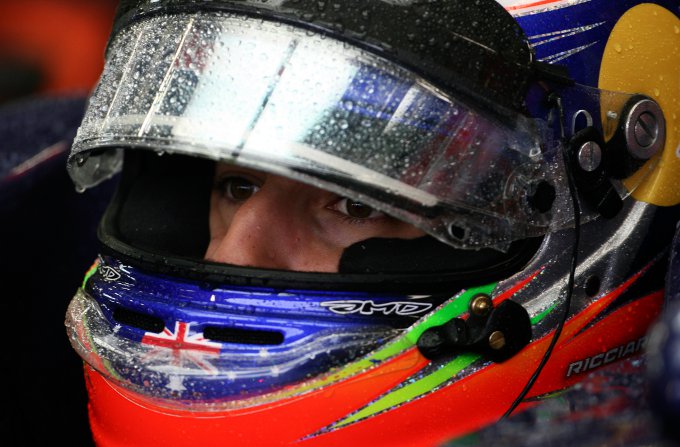 Toro Rosso, Ricciardo: “Sarei felice di avere il resto del weekend bagnato”