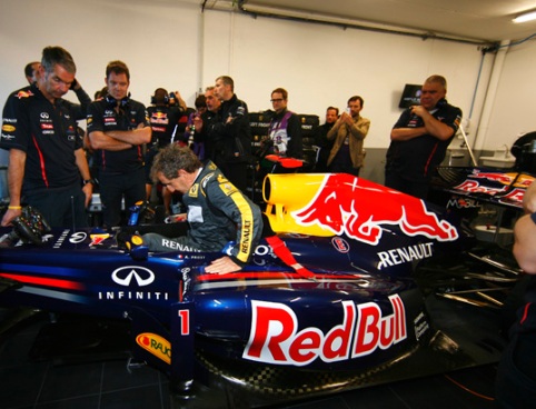 Prost sulla Red Bull RB6