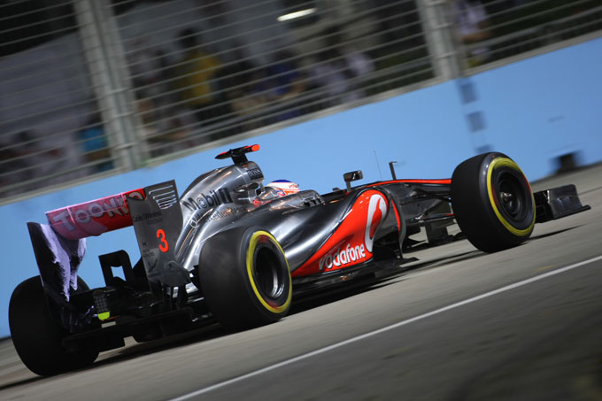 Button cauto nonostante il buon passo della McLaren