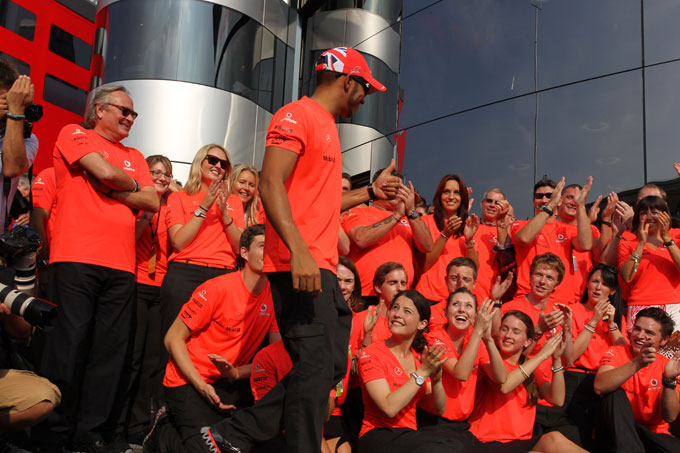 La McLaren sta progettando la vettura 2013 per Hamilton e Button