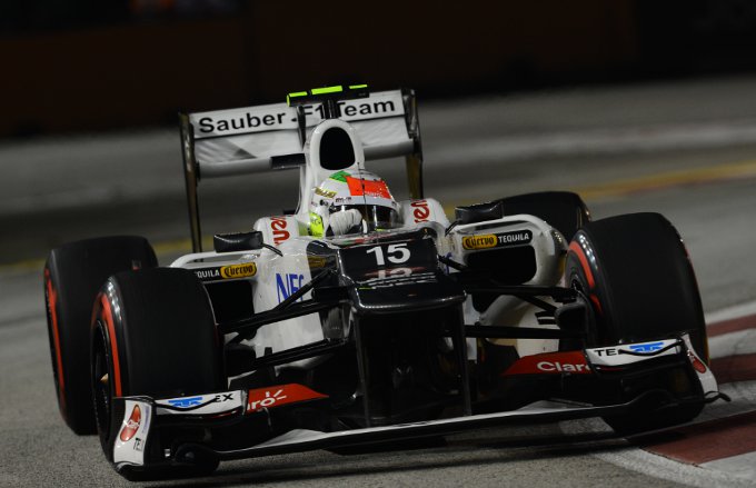 Sauber, Sergio Perez: “Un weekend difficile qui a Singapore”
