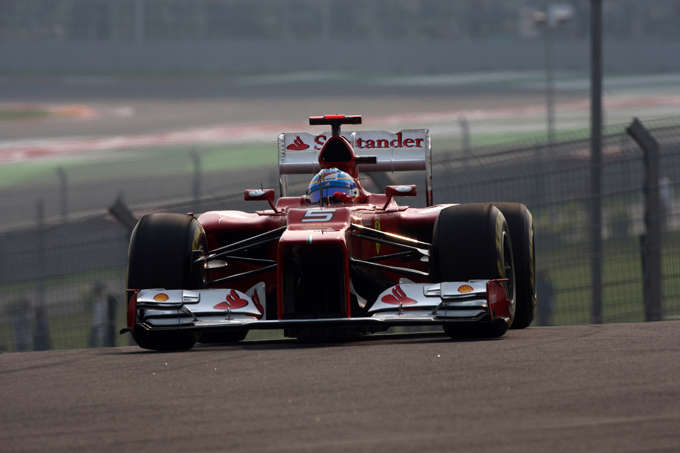 GP India, le due Ferrari in terza fila