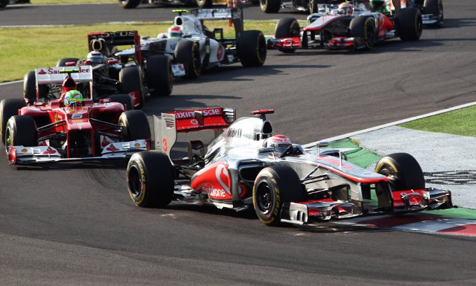 McLaren, Button: “La Red Bull è stata piu’ veloce del solito”
