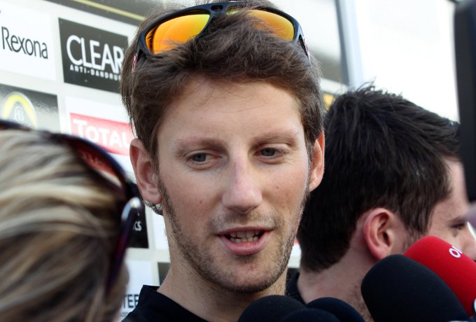 Lotus, Romain Grosjean: “Penso che possiamo portare a casa un bel po’ di punti domani”