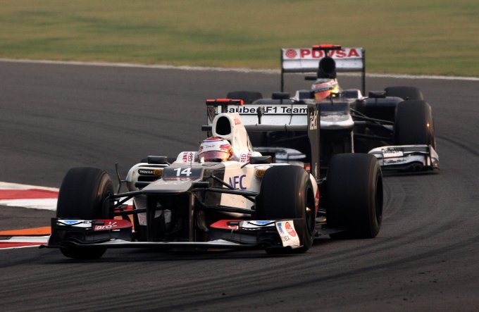 Sauber: Per Perez e Kobayashi una gara da dimenticare in India